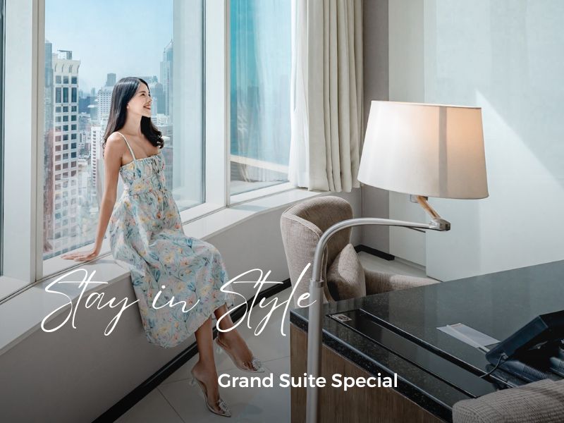 Stay in Style – Grand Suite Special Stay in Style – Grand Suite Special